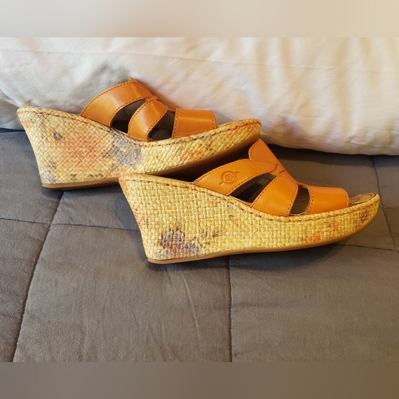 Born Shoes - Born Wedge Sandals